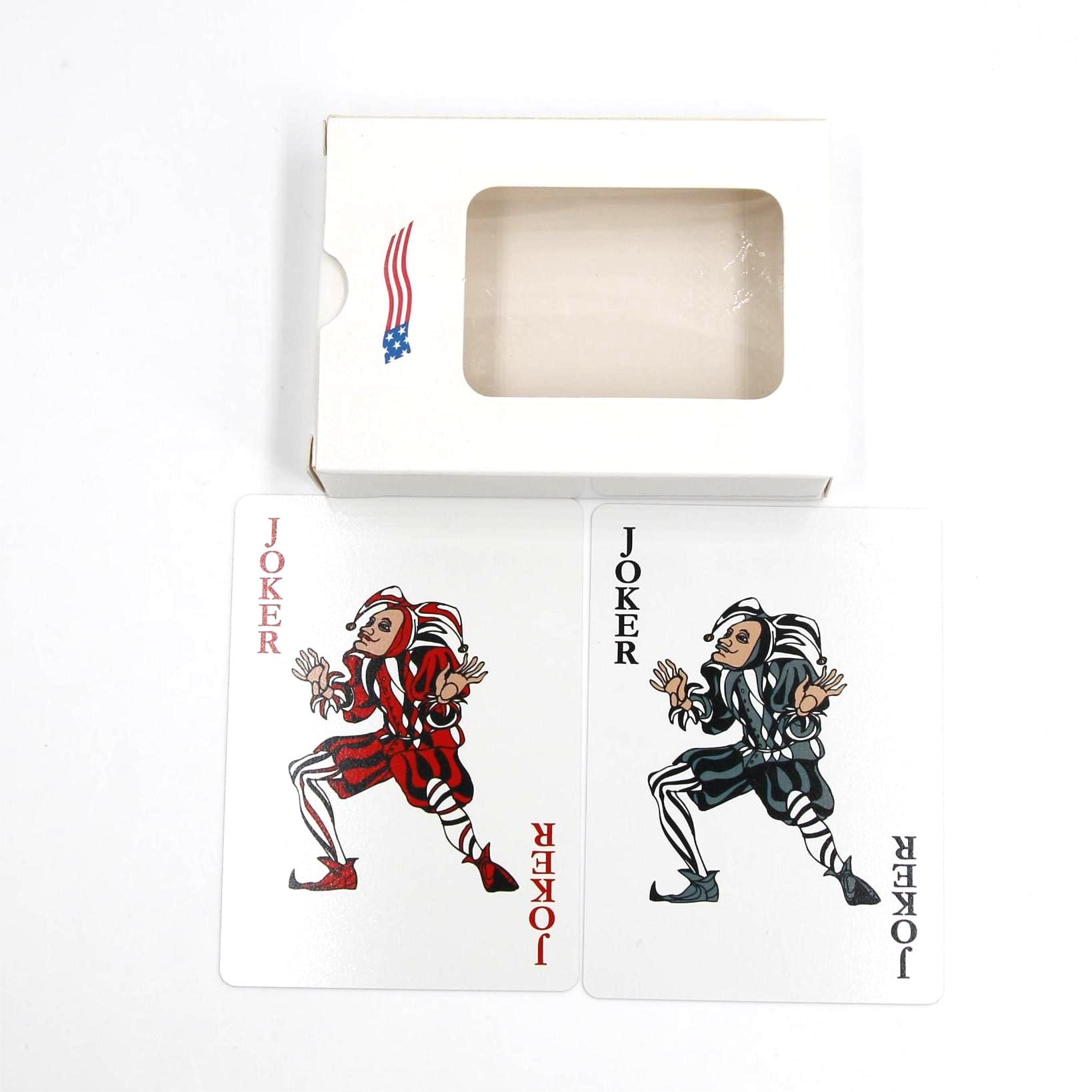 High Quality Plastic Waterproof Custom Design Logo Printing Poker Playing Cards108