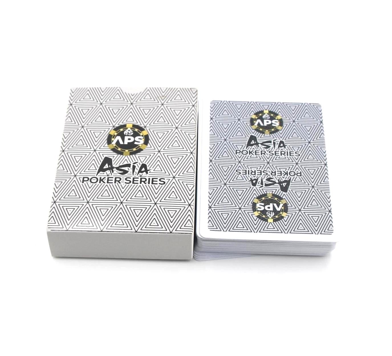 High Quality Plastic Waterproof Custom Design Logo Printing Poker Playing Cards105
