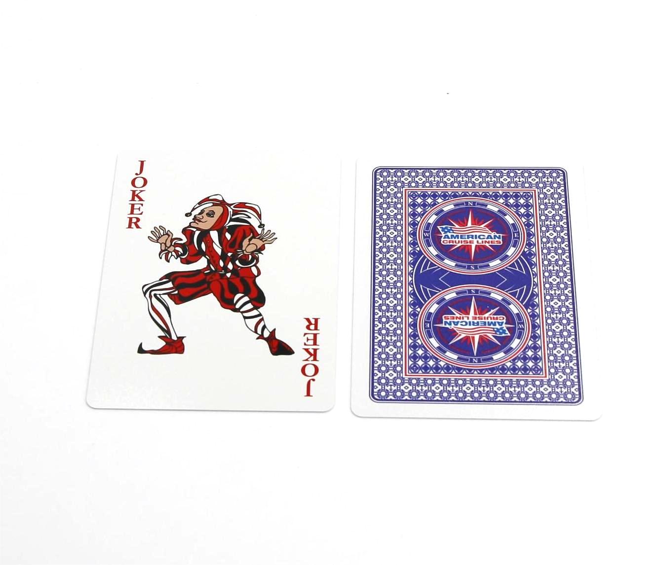 High Quality Plastic Waterproof Custom Design Logo Printing Poker Playing Cards108
