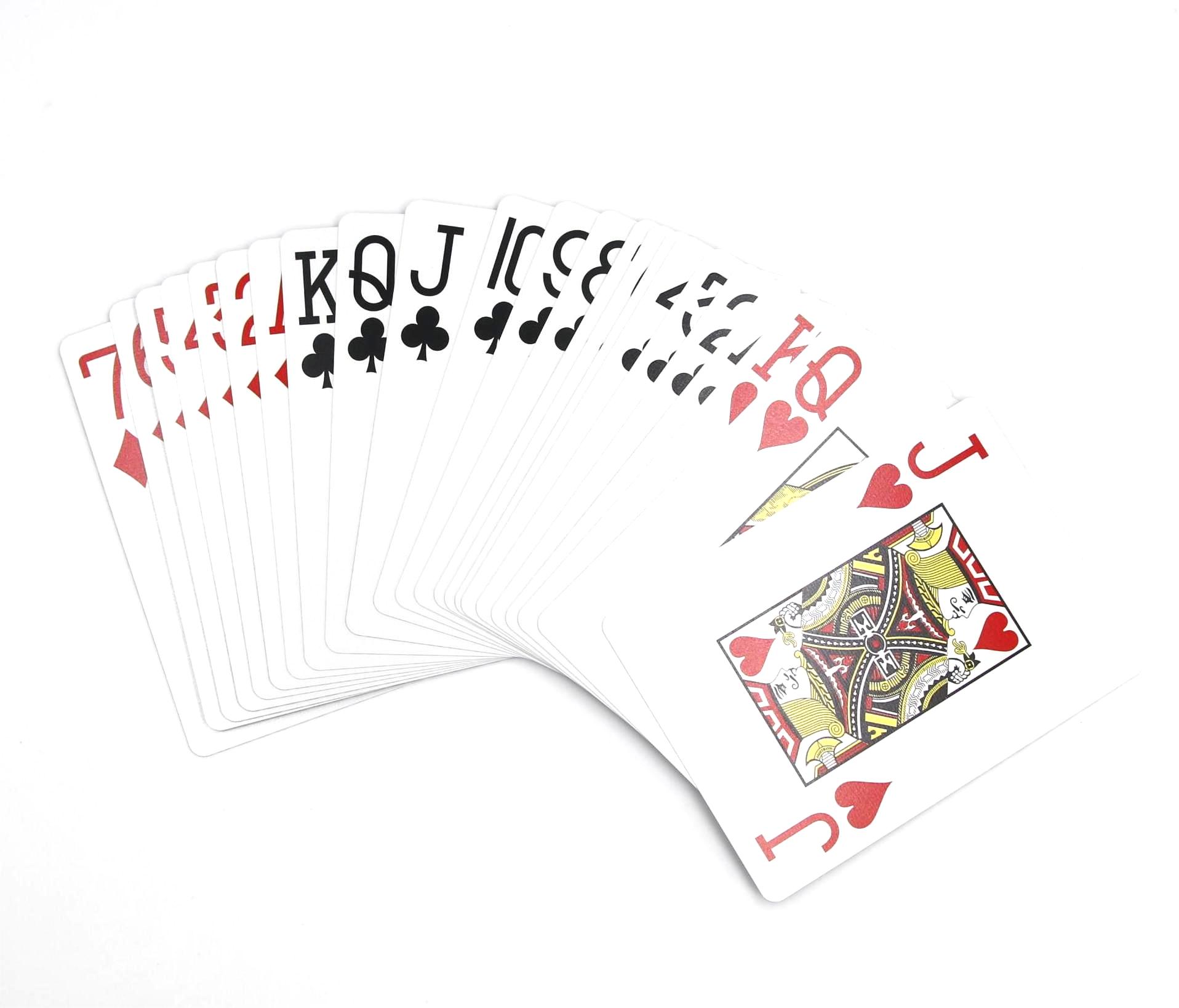 Black Core Poker Size Playing Cards- Blue pack NO.002