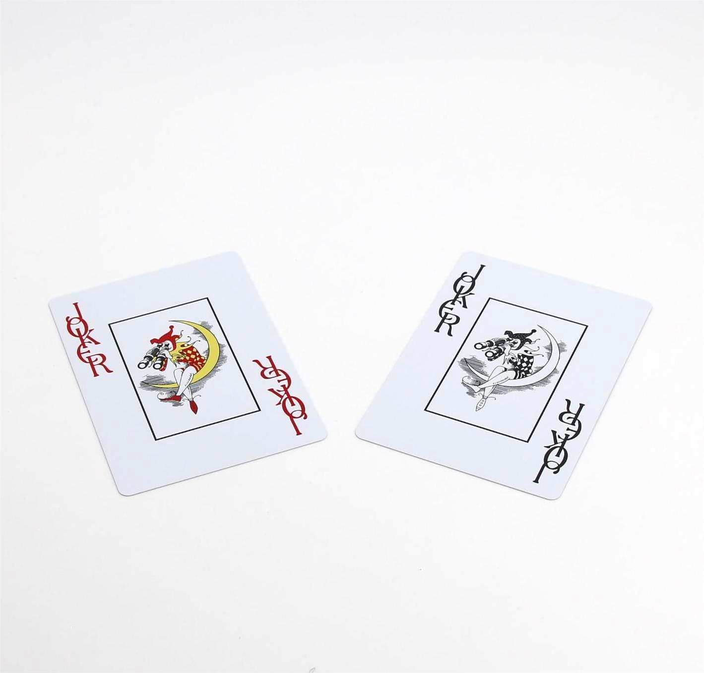 Black Core Poker Size Playing Cards- Blue&Red pack NO.003