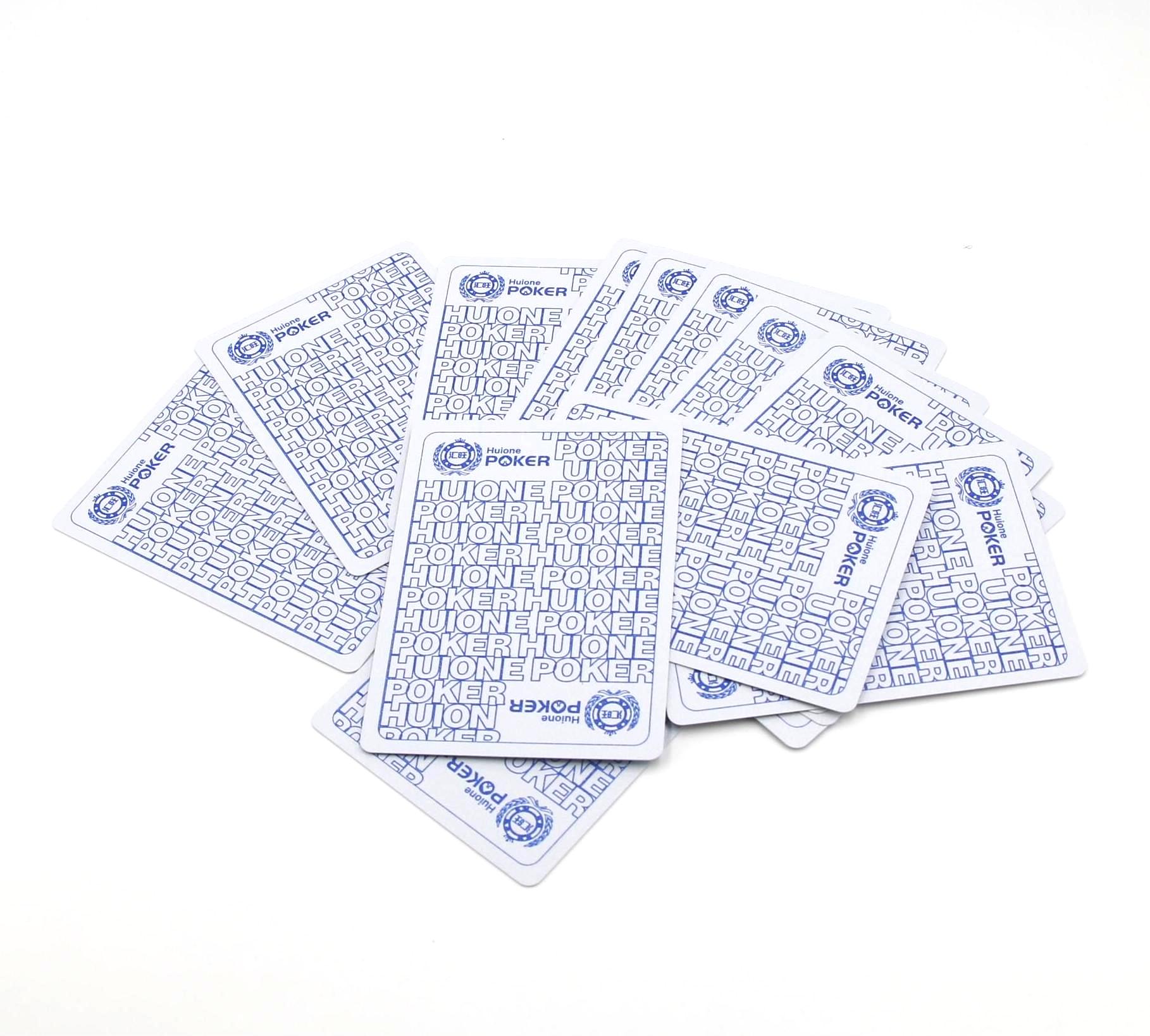 High Quality Plastic Waterproof Custom Design Logo Printing Poker Playing Cards111