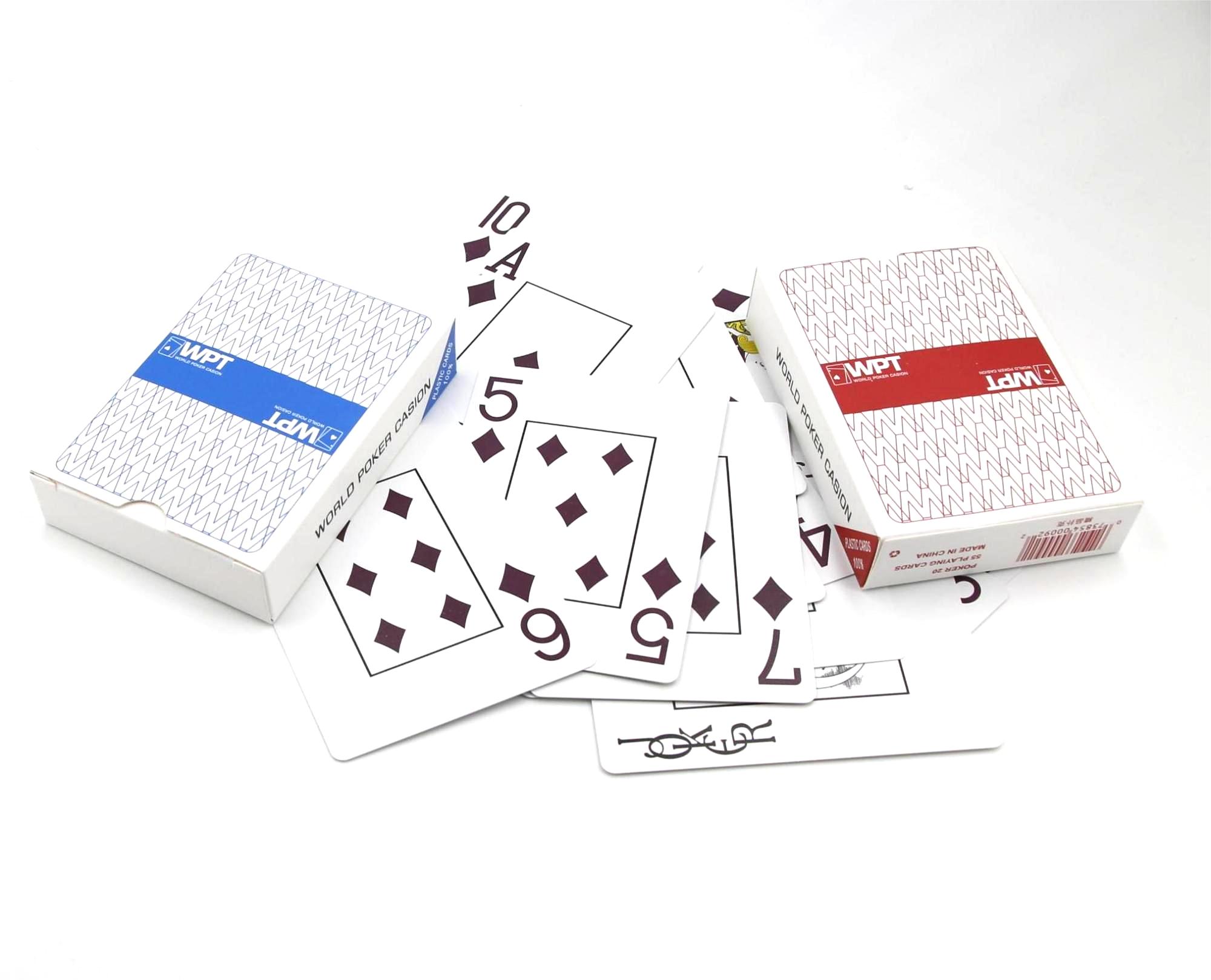 High Quality Plastic Waterproof Custom Design Logo Printing Poker Playing Cards110