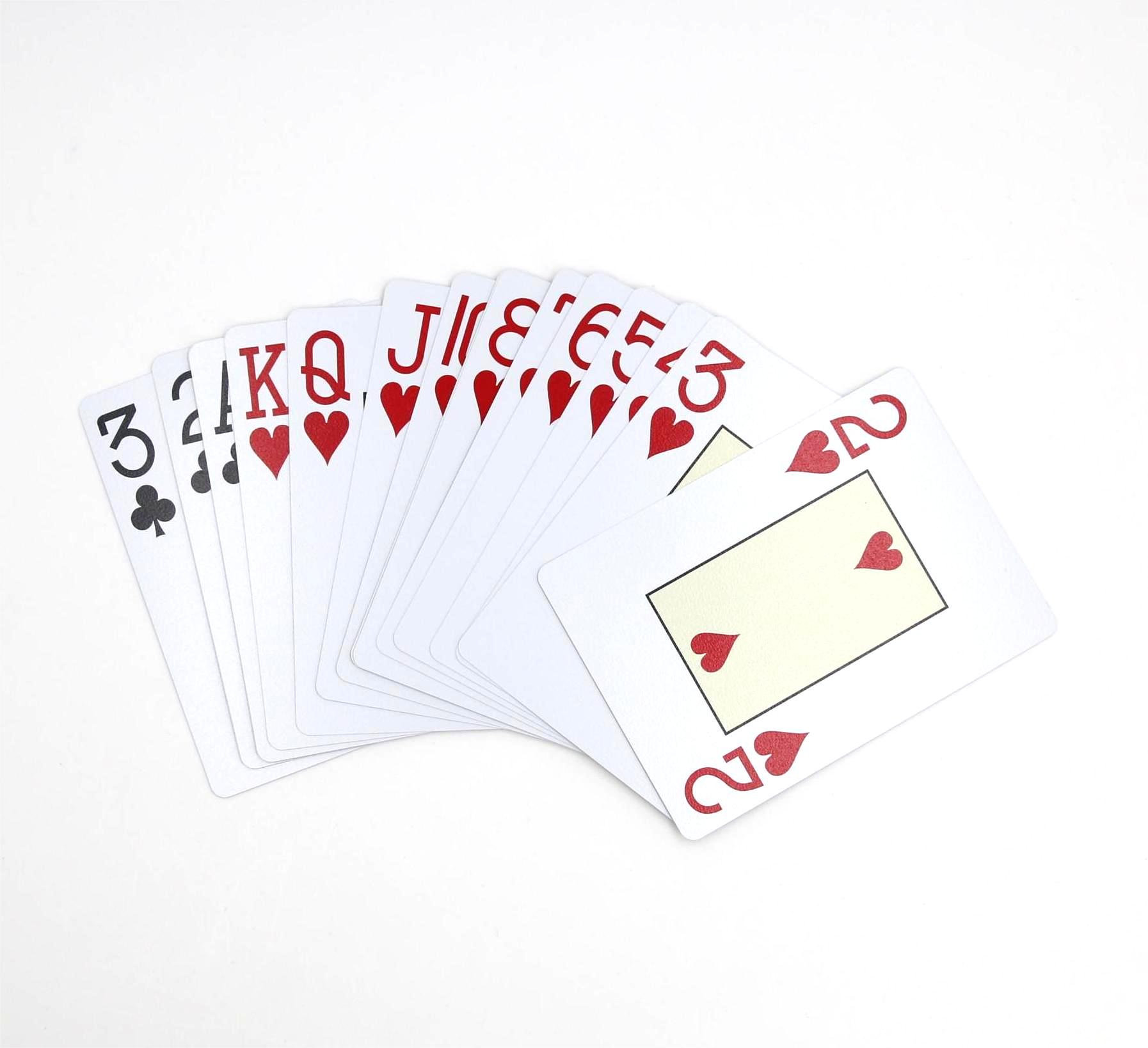 Black Core Poker Size Playing Cards- Blue pack NO.003