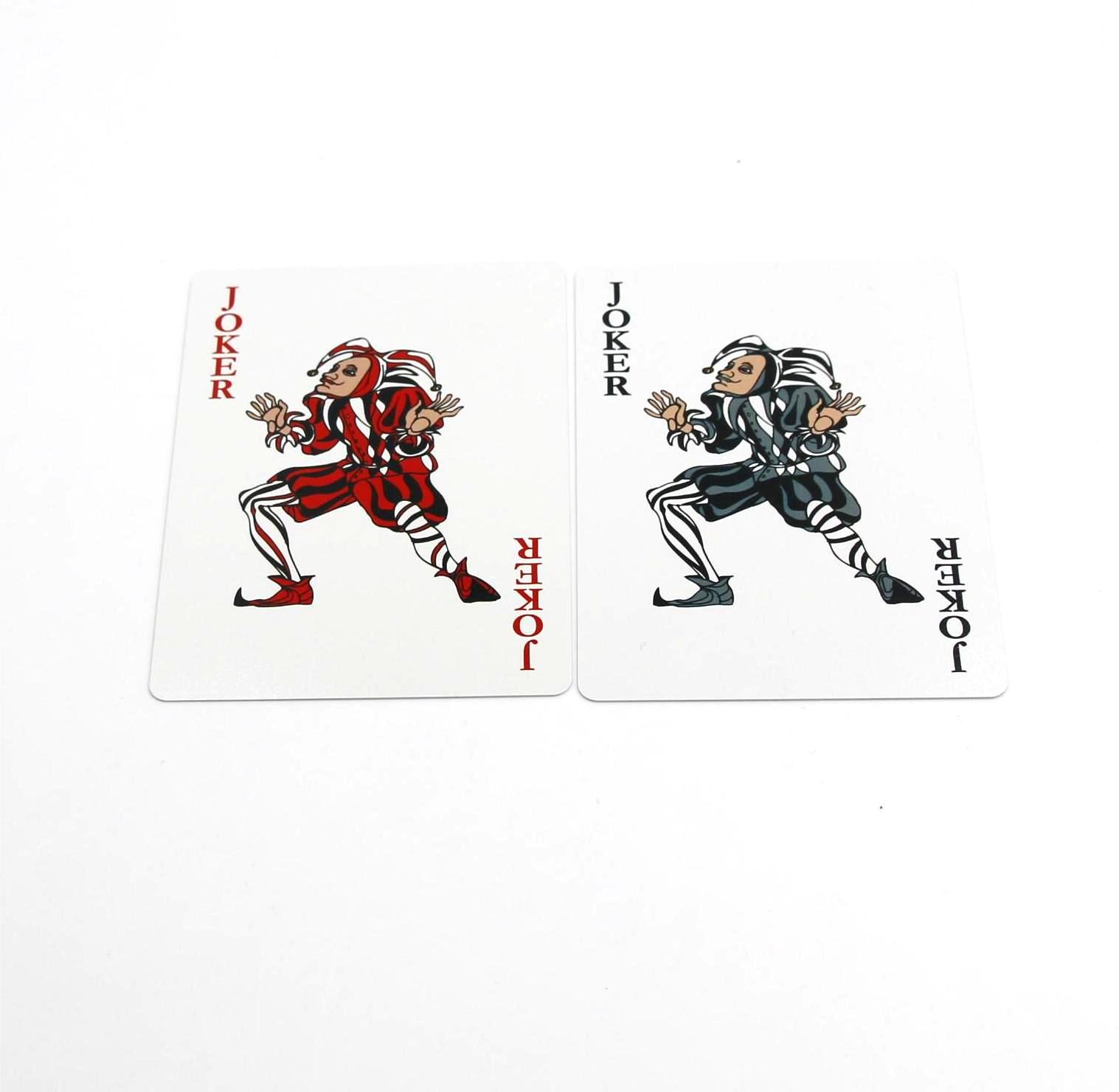 High Quality Plastic Waterproof Custom Design Logo Printing Poker Playing Cards108