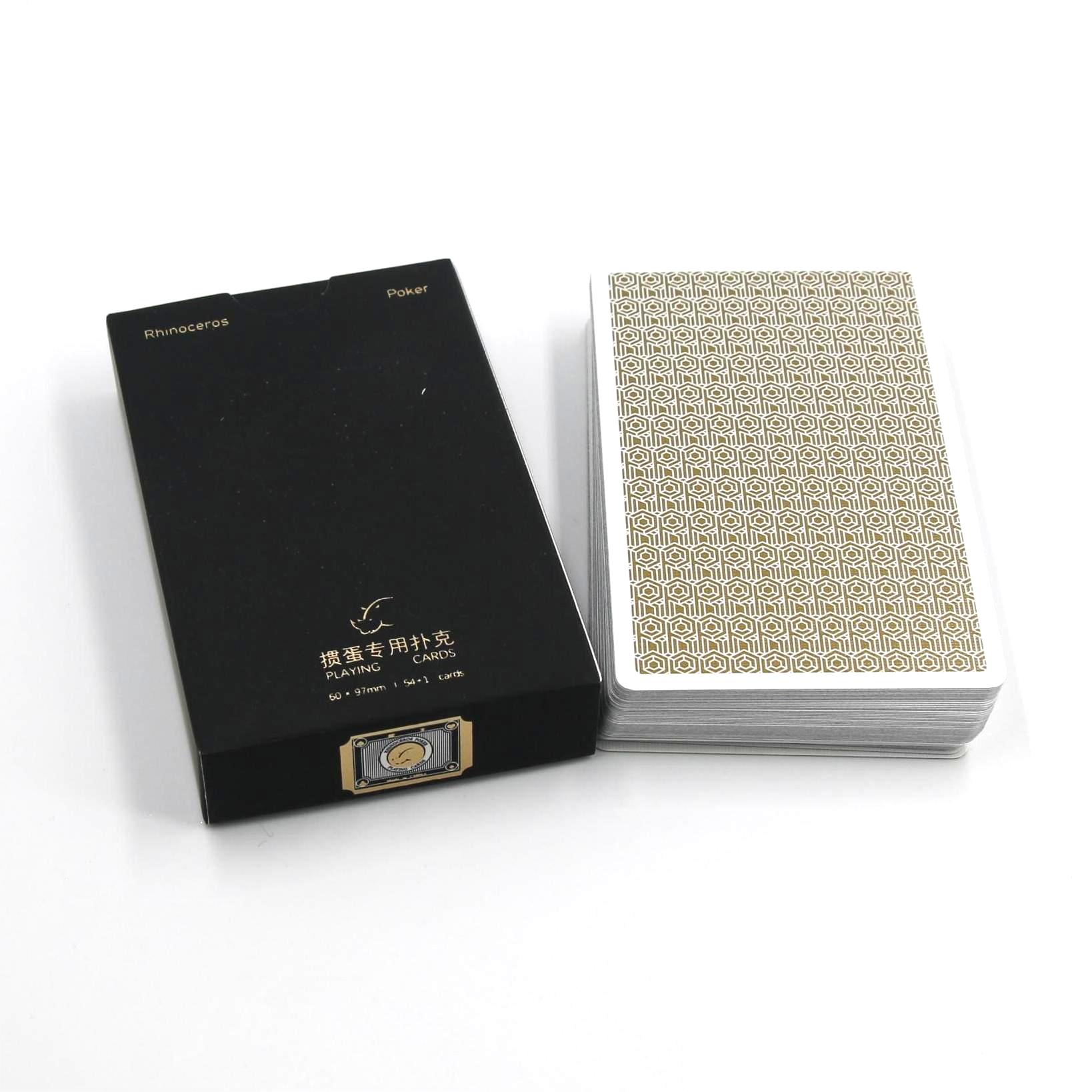 Custom Design Logo High Quality Poker Playing Cards Board Game Cards With Tuck Box 009