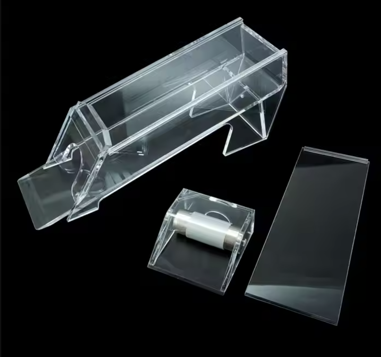 Dealer Shoe with Lid Transparent Acrylic High-heeled Plastic Dealer Shoe for Blackjack Casino Games